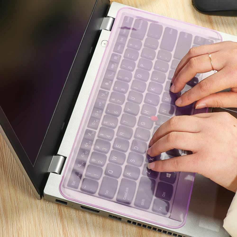Universal Laptop Keyboard Cover Protector 12-17 Inch Waterproof Dustproof Silicone Notebook Computer Keyboard Protective Film
