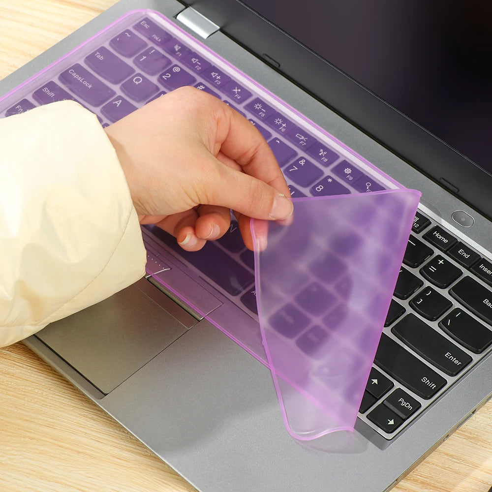 Universal Laptop Keyboard Cover Protector 12-17 Inch Waterproof Dustproof Silicone Notebook Computer Keyboard Protective Film