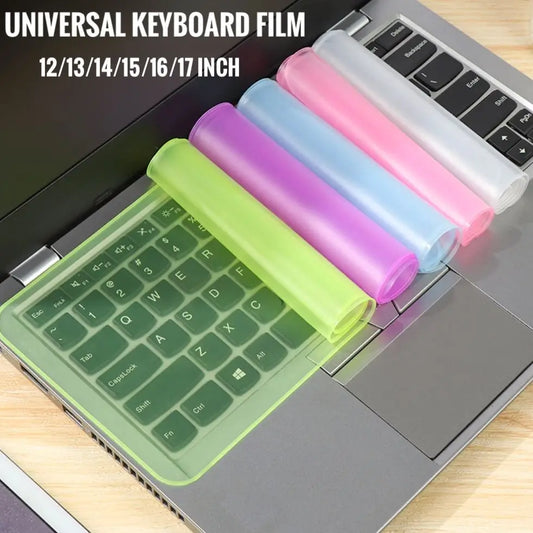 Universal Laptop Keyboard Cover Protector 12-17 Inch Waterproof Dustproof Silicone Notebook Computer Keyboard Protective Film