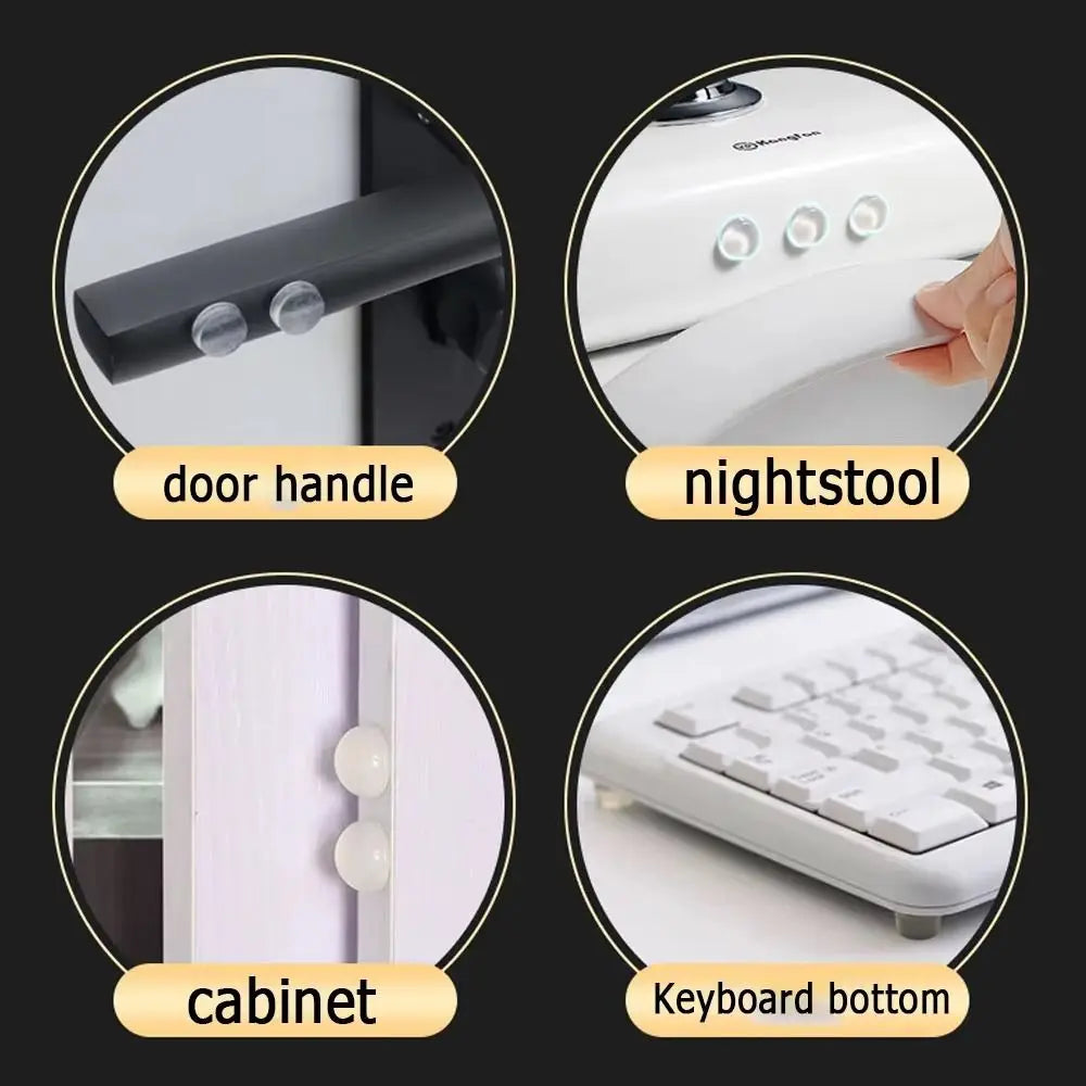 Silicone Nail Art Keyboard Sticker Transparent Nail Art Typing Assistant Keyboard Stickers Keyboards Heightening Sticker