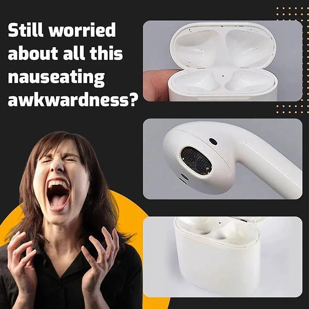 Cleaning Pen for Airpods Cleaner Kit Set Compatible with Airpods Pro 1 2 Wireless Earphone Cleaning Tools for Bluetooth Headset