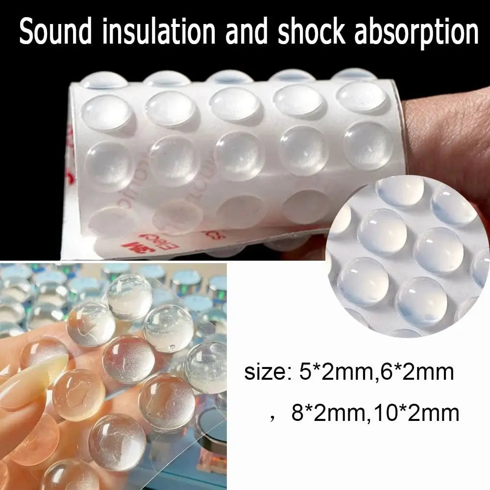 Silicone Nail Art Keyboard Sticker Transparent Nail Art Typing Assistant Keyboard Stickers Keyboards Heightening Sticker