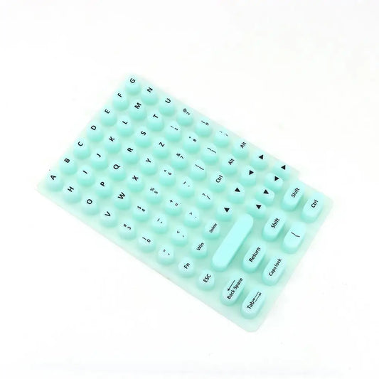 Nail Art Special Typing Artifact Protect Long Nails Silicone Key Cap Keyboard Sticker Desktop Computer Nail Art Keyboard Film